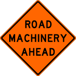 Road Machinery (distance) - W21-3
